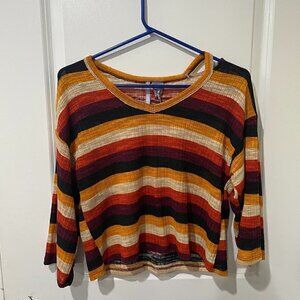 Good Luck Girl Striped Tee